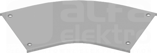 PZKKZMC100 Pokrywa kolanka 45st zamek
