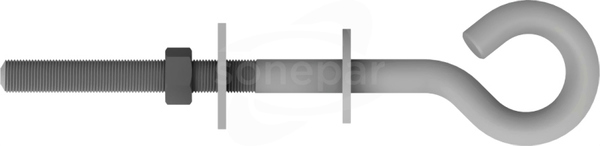 AN-100I/OG/ M16x550mm Śruba hakowa