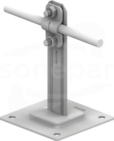 AN-11G/OG/-N H=12cm Z-śruba Uchwyt na płytce stalowej