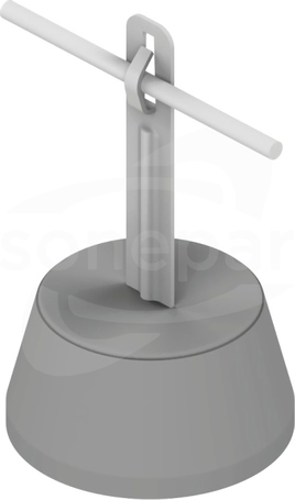 AN-11H 16cm Z-zagięcie H=16cm Wspornik betonowy z nadstawką