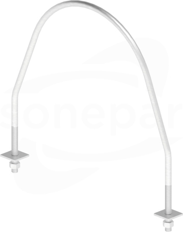 AN-P-OU-1/A L=1180mm Obejma ustojowa