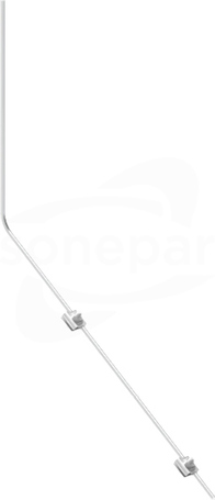 AN-90L/ALS/ L=1250mm Iglica do podkonstrukcji paneli PV z zaciskami