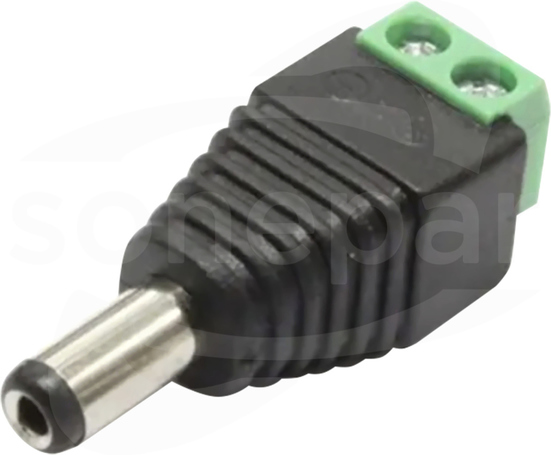 AD-TL-6499/W-Z Wtyk DC ze złączem do szybkiego montażu taśm LED mono