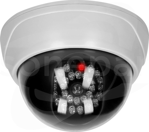 CCTV Virone podczerwień Atrapa kopułowej kamery monitorującej