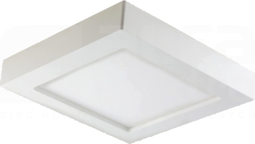 OR-OD-6061WLX3 12W 3000K 780lm biały Downlight LETI LED natynkowy