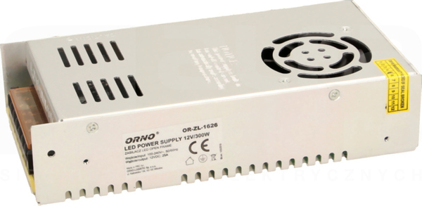 OR-ZL-1626 300W 12VDC Zasilacz LED open frame