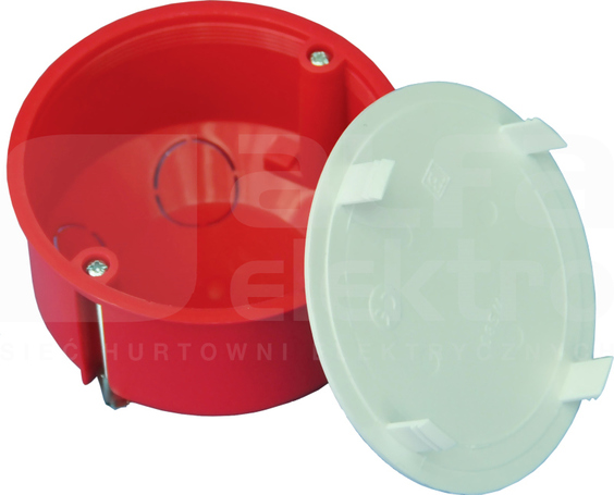 PO-80 do ścian gips.płytka z wkrętami Puszka instalacyjna RIGIPS