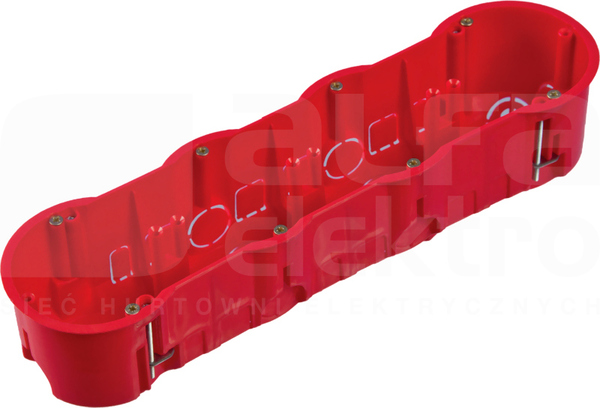 PK-60x4 poczwórna głęboka samogasn. Puszka instalacyjna RIGIPS