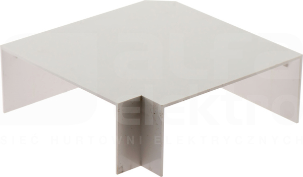 Kolanko 100x40mm biały Kanał kablowy akcesoria