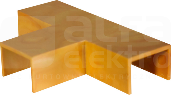 Trójnik 18x13mm j.brąz Kanał kablowy akcesoria