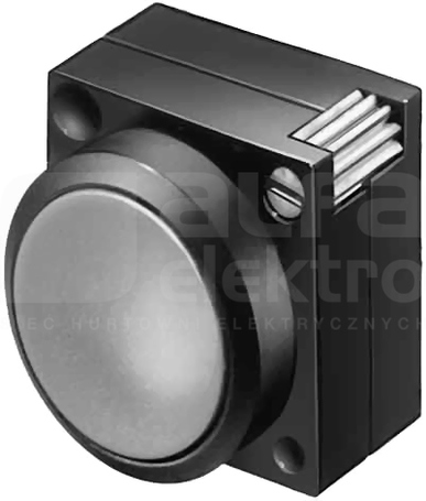SIRIUS 22mm czarny Przycisk sterowniczy płaski