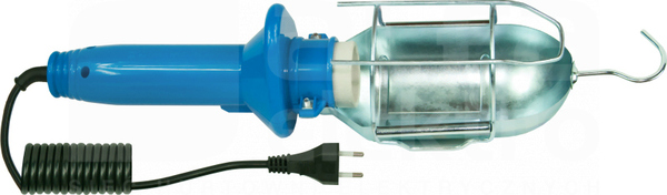 PL-2 60W E27 230V 5m nieb. Oprawa przenośna