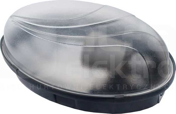 PUMA OVAL 60W E27 UV IP65 czarna Oprawa oświetleniowa