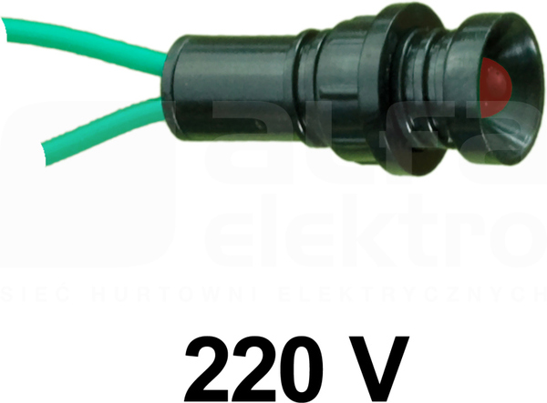 KLP-5/CZ czerwony 230V Lampka LED