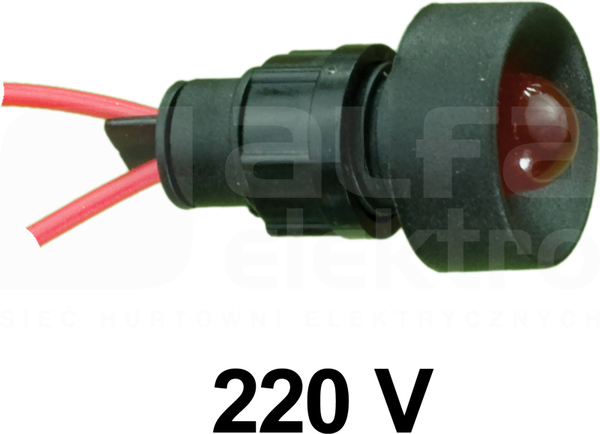 KLP-10/CZ czerwony 230V Lampka LED