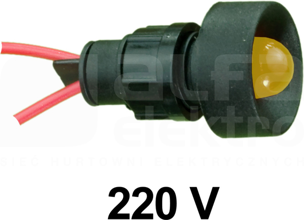 KLP-10/Ż żółty 230V Lampka LED