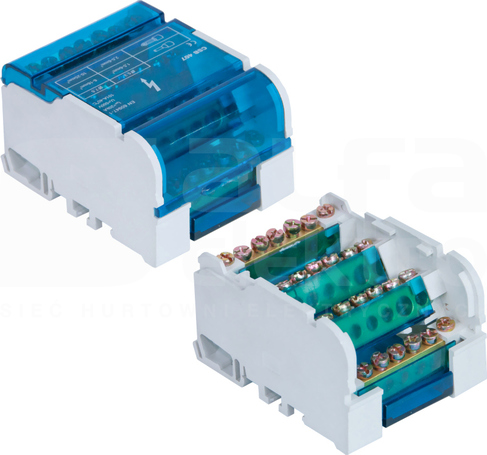 BLOK 4x7 100A Blok rozdzielczy