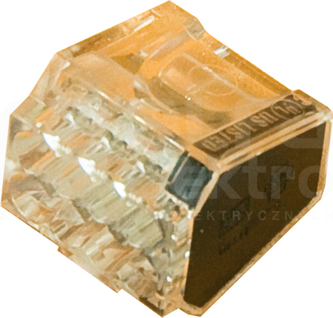 PC258-CL 8x(1-2,5mm2)przezr. Szybkozłączka instalacyjna