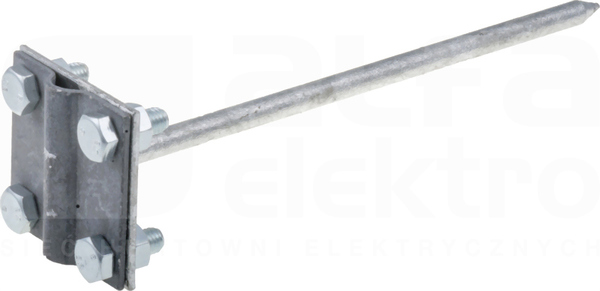 Uchwyt wbij uniw.210/30 2 płytki 4xM8 Uchwyt wbij uniw.210/30 2 płytki 4xM8