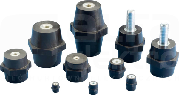 ISO TP 20M6 czarny Izolator wsporczy