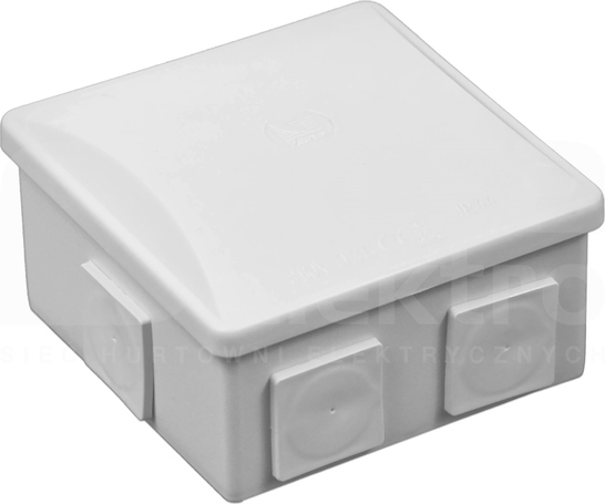 S-BOX 036 80x80x40 IP44 KLIK Puszka natynkowa