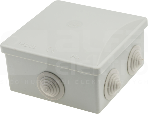 S-BOX 036O 80x80x40 IP44 KLIK Puszka natynkowa
