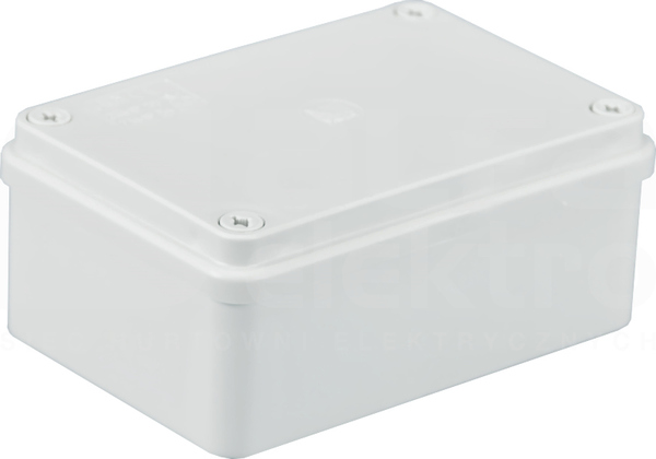 S-BOX 216B 120x80x50 IP65 bez dł. Puszka natynkowa pokr.biała