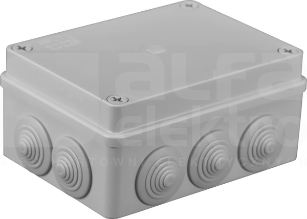 S-BOX 306 150x110x70 IP65 10 dł. Puszka natynkowa