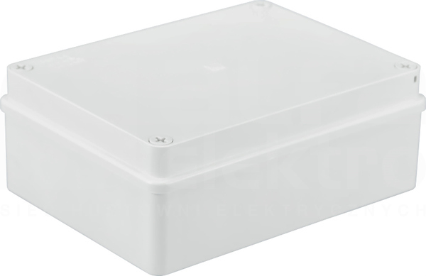 S-BOX 416B 190x140x70 IP65 b/dł.biały Puszka natynkowa pokr.nieprzezroczysta