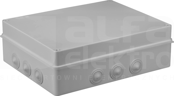 S-BOX 706 380x300x120 IP65 12 dł. Puszka natynkowa