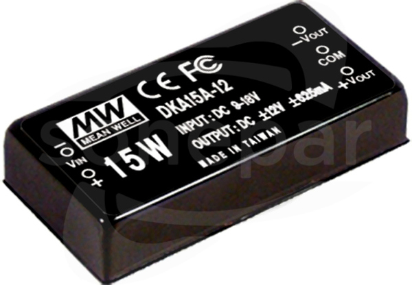 DKA15B-15 18-36VDC Przetwornica DC/DC