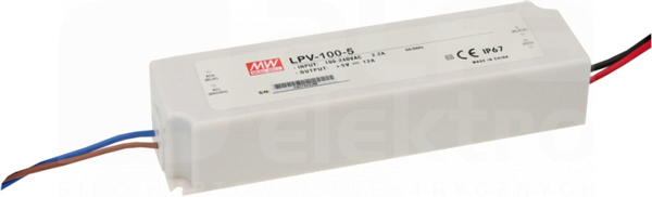 LPV-100 60W 5V/12A IP67 Zasilacz LED
