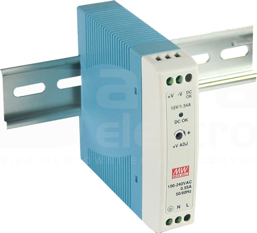 MDR-20 24W 24V/1,0A Zasilacz impulsowy 1 kl.izol