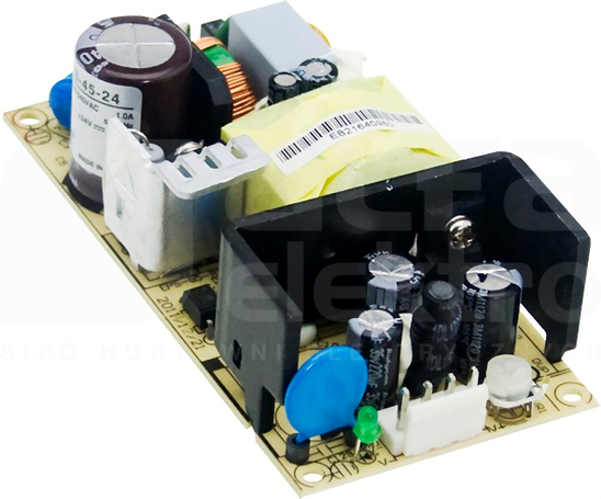 EPS-45 45W 15V/3A Zasilacz do zabudowy