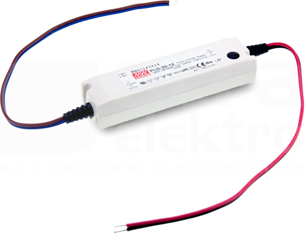PLN-20 24VDC/0,8A Zasilacz LED