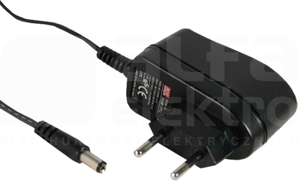 GS06E-5P1J 6W 18V/0,33A Zasilacz wtyczkowy