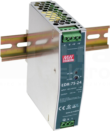 EDR-75 75W 24V/3,2A Zasilacz impulsowy