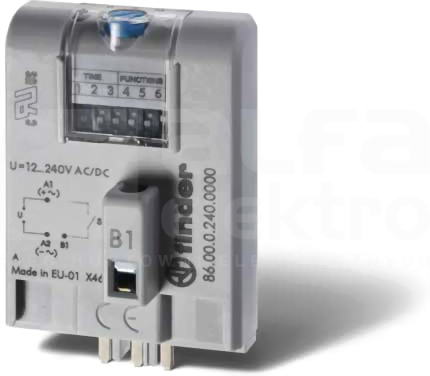 86.00.0.240.0000T 1P 12-240V Moduł czasowy wyk. trakcyjne