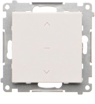 SIMON55 10AX biały mat Przycisk roletowy