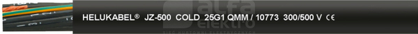 JZ-500 COLD 3G1,5 /500V Przewód sterowniczy giętki