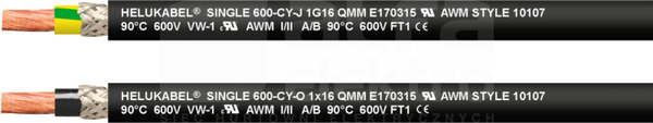 SINGLE 600-CY-O 1x150 /1kV Przewód jednożyłowy