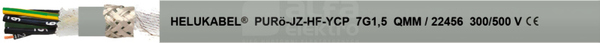 PUROE-JZ-HF-YCP 4G4 /500V Przewód sterowniczy łańcuchowy