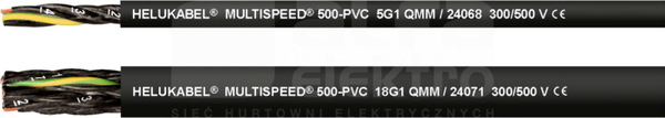 MULTISPEED-500-PVC 25G0,5 Przewód giętki łańcuchowy