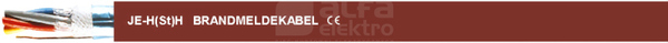 JE-H(St)H 2x2x0,8Bd czerwony FE180 Kabel telekomunikacyjny bezhalogenowy