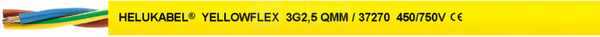 YELLOWFLEX 3G1,5 Przewód giętki