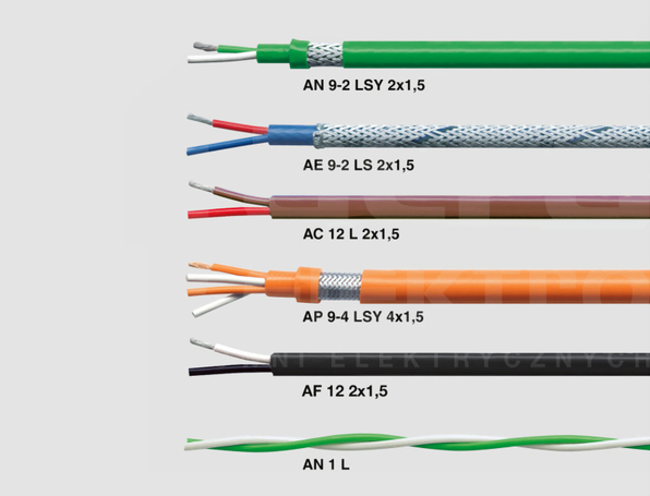 AE9-12LSY 12x1,5 (Fe/CuNi) Przewód kompensacyjny