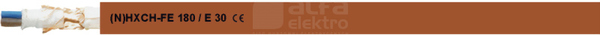 (N)HXCH-FE180/E30 3x2,5/2,5 Kabel bezhalogenowy ognioodporny silikon