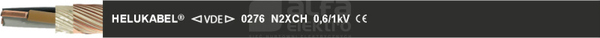 N2XCH 3x25/16 /1kV Kabel bezhalogenowy ekranowany