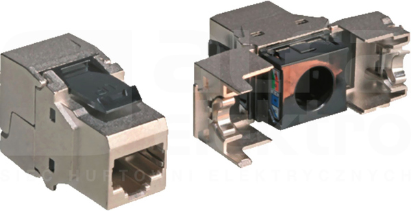 RJ45 JACK CAT.6 CLASS E Wtyczka