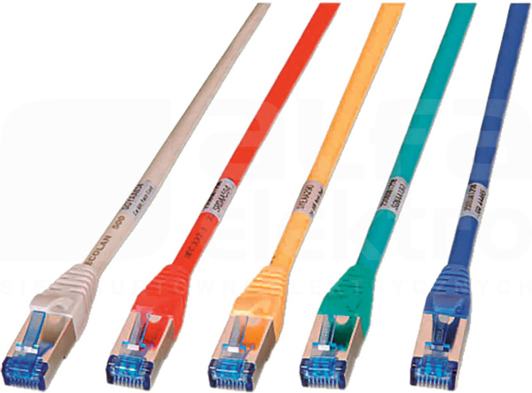 HELUKAT S/FTP RJ45 kat.6A 3m szary Przewód teleinformatyczny